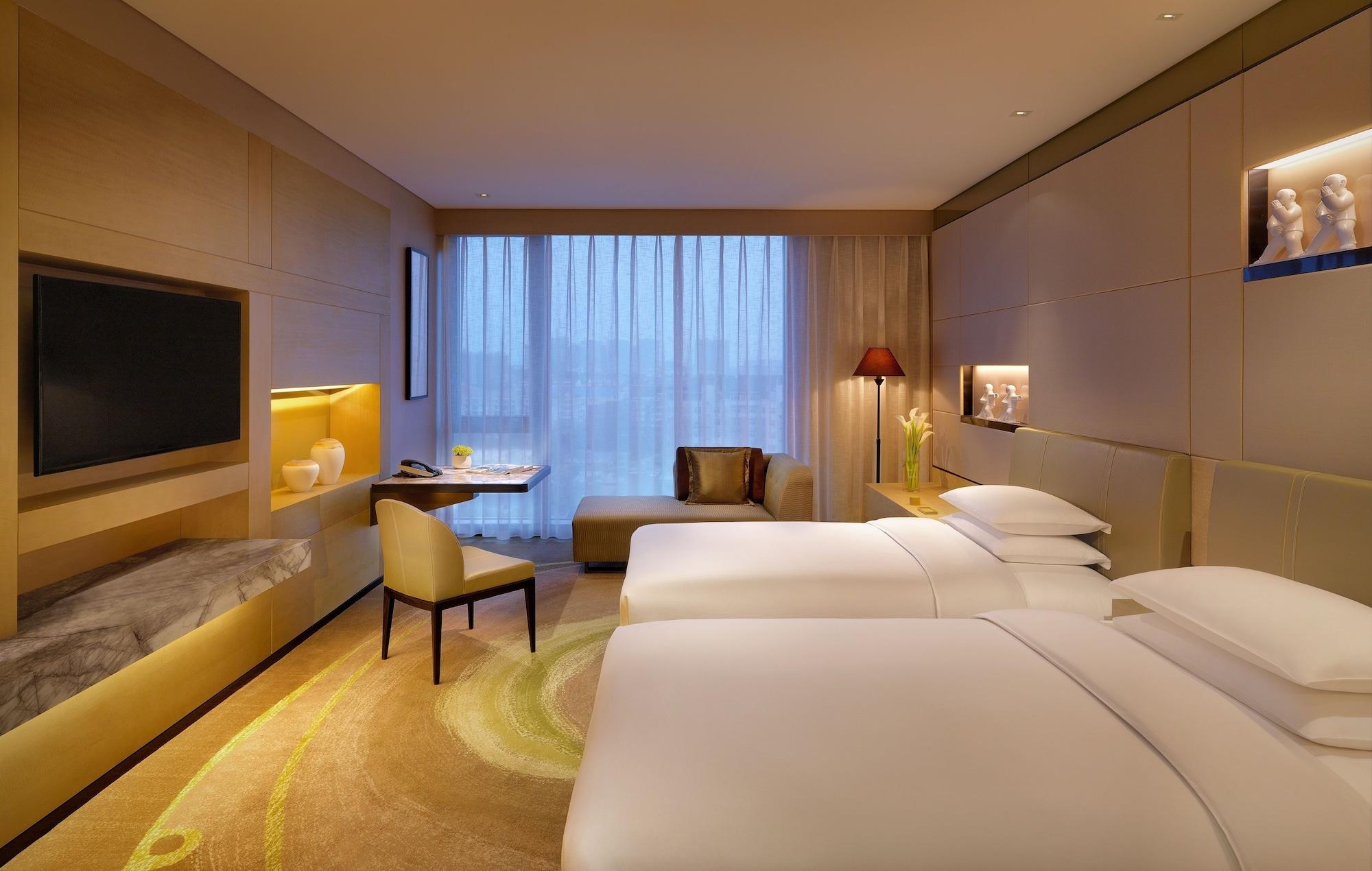 Hotel Hyatt Regency Tianjin East Exterior foto